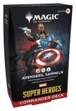 Magic the Gathering Marvel Super Heroes Commander Decks Umkarton (4) deutsch