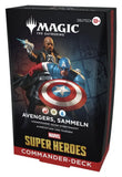 Magic the Gathering Marvel Super Heroes Commander Decks Umkarton (4) deutsch