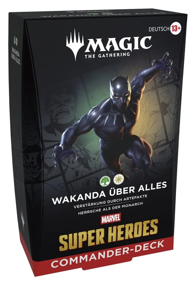 Magic the Gathering Marvel Super Heroes Commander Decks Umkarton (4) deutsch