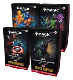 Magic the Gathering Marvel Super Heroes Commander Decks Umkarton (4) italienisch