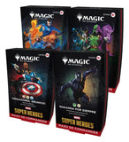 Magic the Gathering Marvel Super Heroes Commander Decks Umkarton (4) spanisch