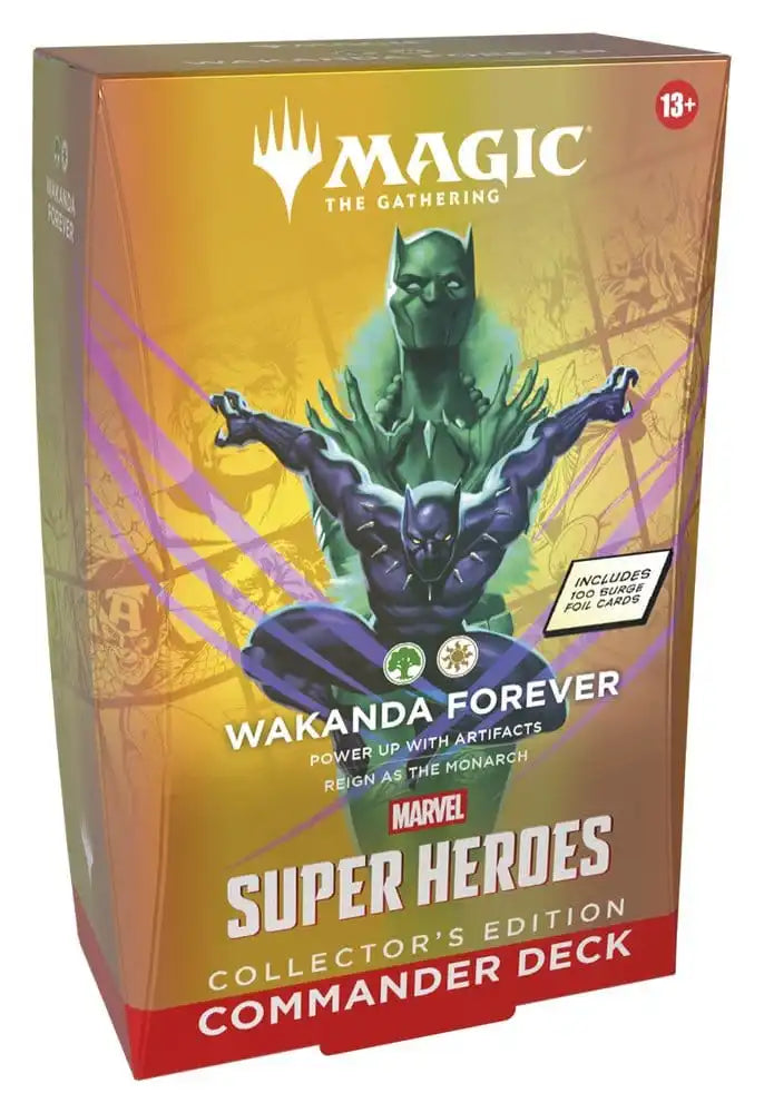 Magic the Gathering Marvel Super Heroes Collector's Edition Commander Decks Umkarton (4) englisch