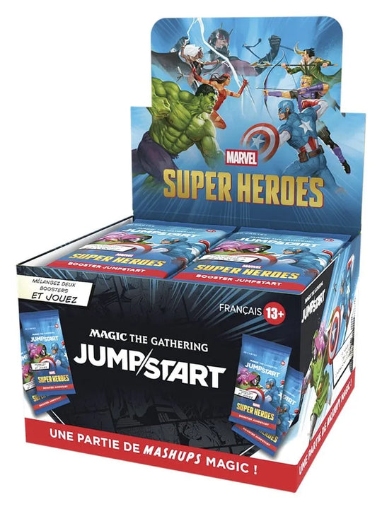 Magic the Gathering Marvel Super Heroes Jumpstart Booster Display (24) französisch