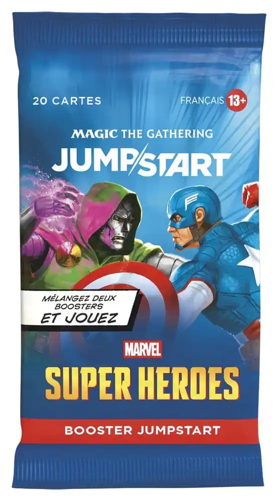 Magic the Gathering Marvel Super Heroes Jumpstart Booster Display (24) französisch