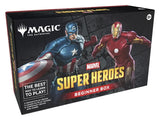 Magic the Gathering Marvel Super Heroes Einsteigerboxen Umkarton (3) englisch