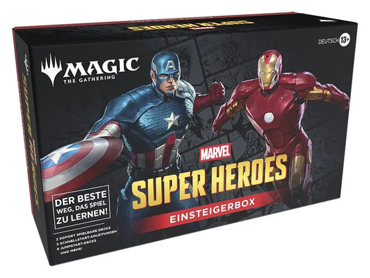 Magic the Gathering Marvel Super Heroes Einsteigerboxen Umkarton (3) deutsch