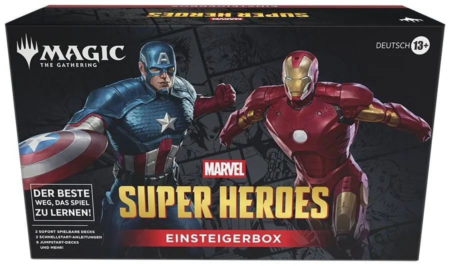 Magic the Gathering Marvel Super Heroes Einsteigerboxen Umkarton (3) deutsch