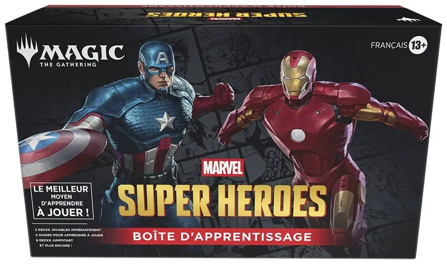 Magic the Gathering Marvel Super Heroes Einsteigerboxen Umkarton (3) französisch
