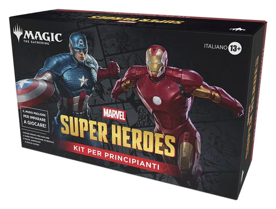 Magic the Gathering Marvel Super Heroes Einsteigerboxen Umkarton (3) italienisch