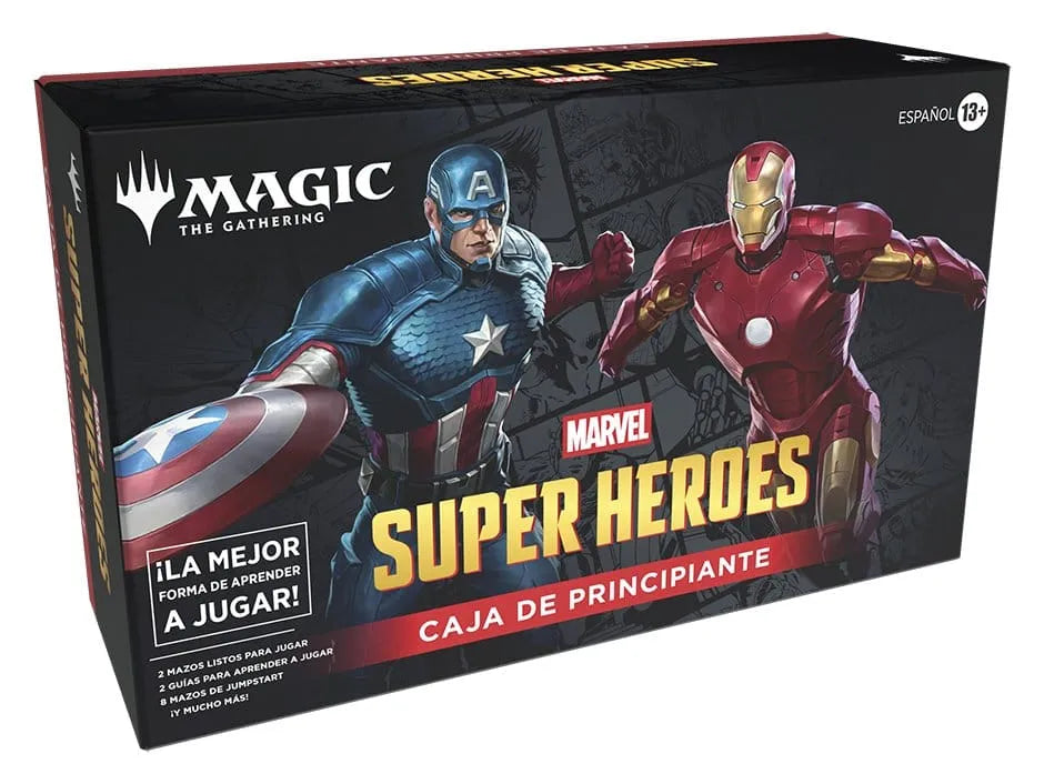 Magic the Gathering Marvel Super Heroes Einsteigerboxen Umkarton (3) spanisch