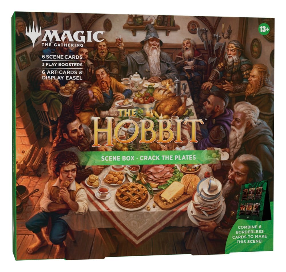 Magic the Gathering The Hobbit Szenenboxen Display (4) englisch