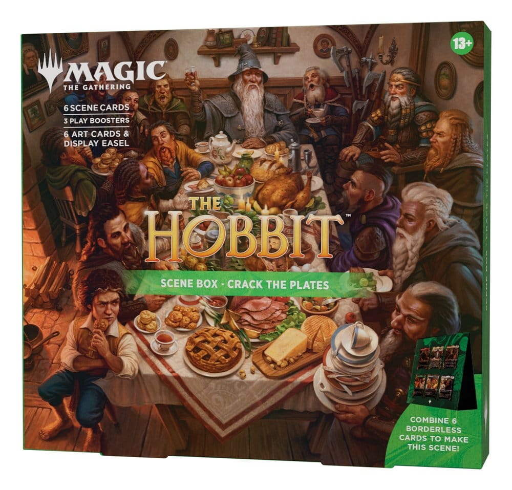 Magic the Gathering The Hobbit Szenenboxen Display (4) englisch