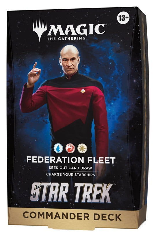 Magic the Gathering Star Trek Commander-Decks Umkarton (4) englisch