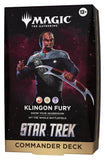 Magic the Gathering Star Trek Commander-Decks Umkarton (4) englisch