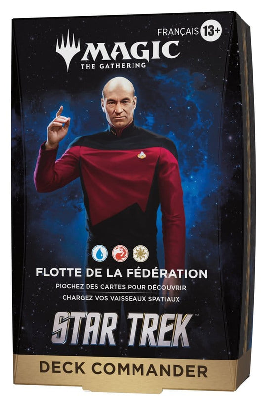 Magic the Gathering Star Trek Commander-Decks Umkarton (4) französisch