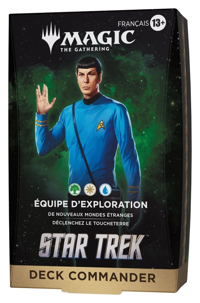 Magic the Gathering Star Trek Commander-Decks Umkarton (4) französisch