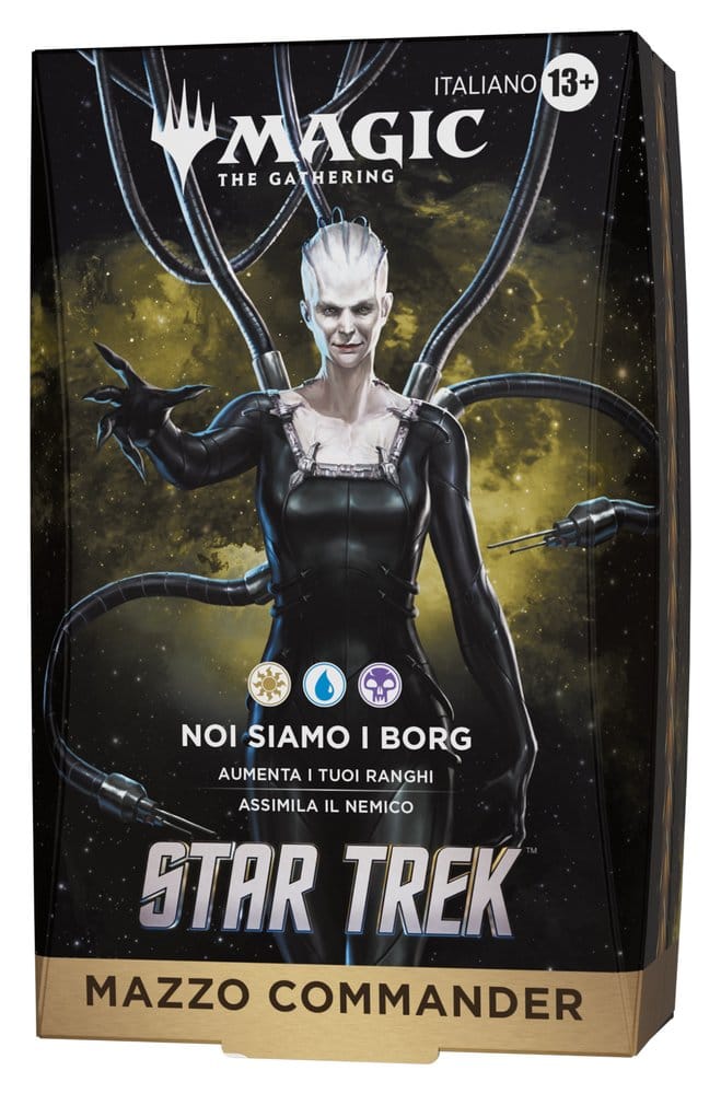 Magic the Gathering Star Trek Commander-Decks Umkarton (4) italienisch