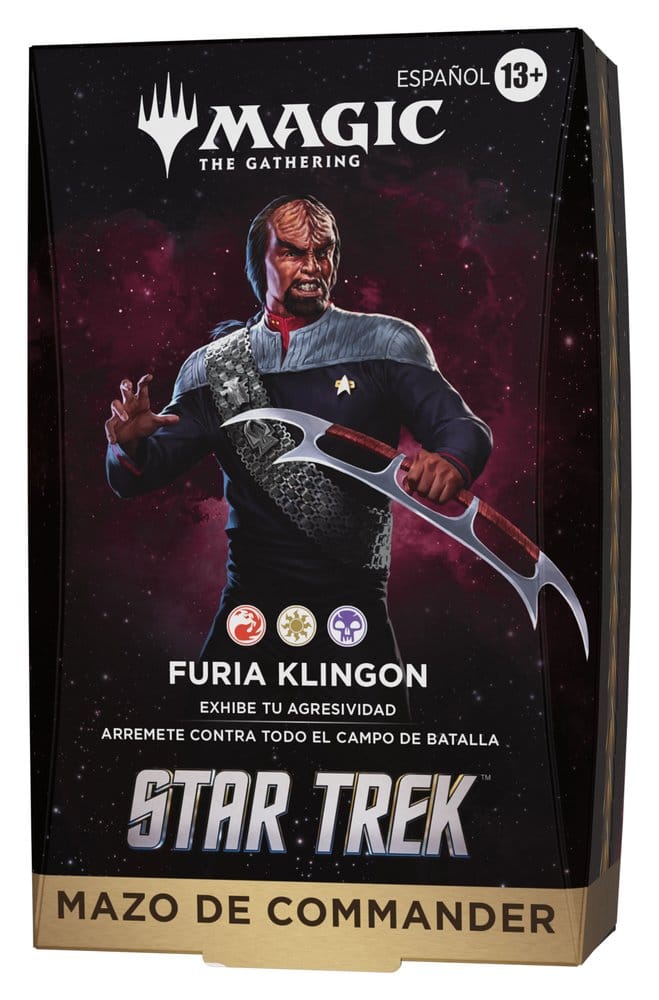 Magic the Gathering Star Trek Commander-Decks Umkarton (4) spanisch