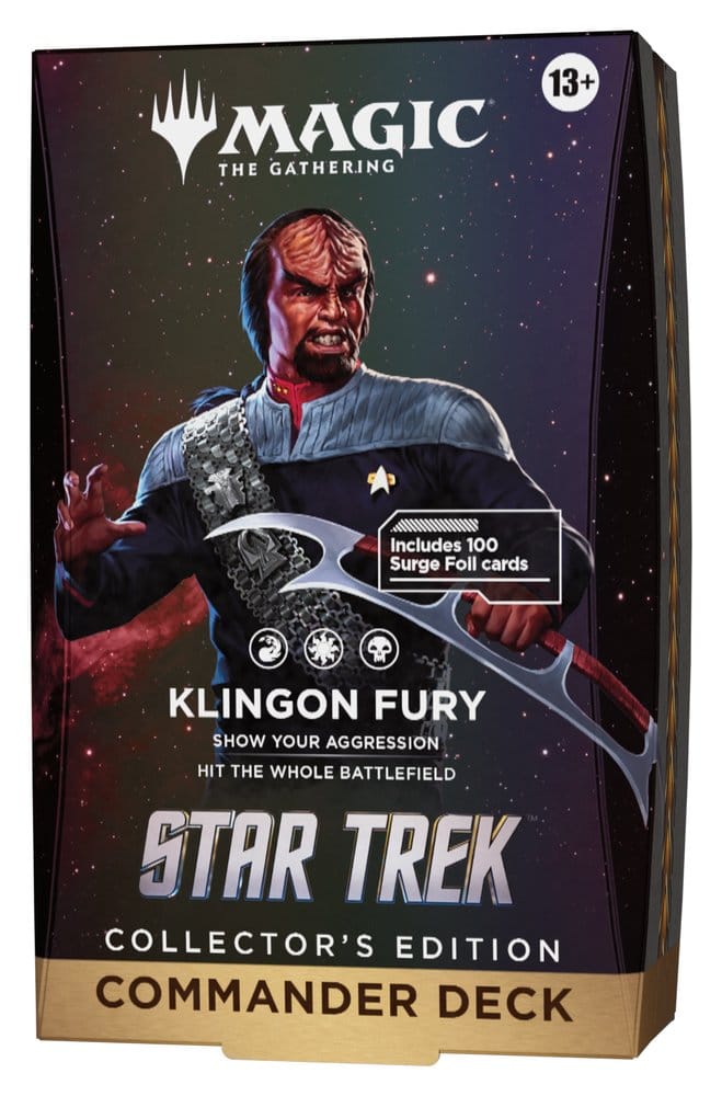 Magic the Gathering Star Trek Collector's Edition Commander-Decks Umkarton (4) englisch