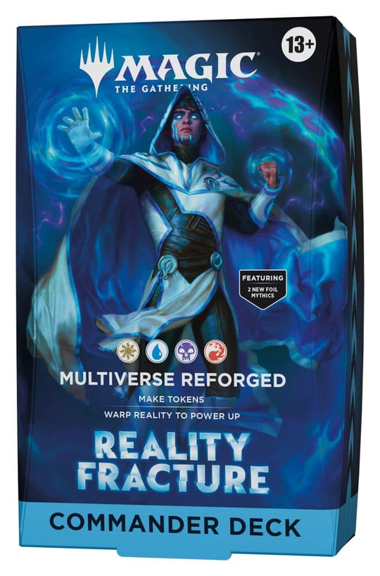 Magic the Gathering Reality Fracture Commander Deck Multiverse Reforged Assortment (4) englisch