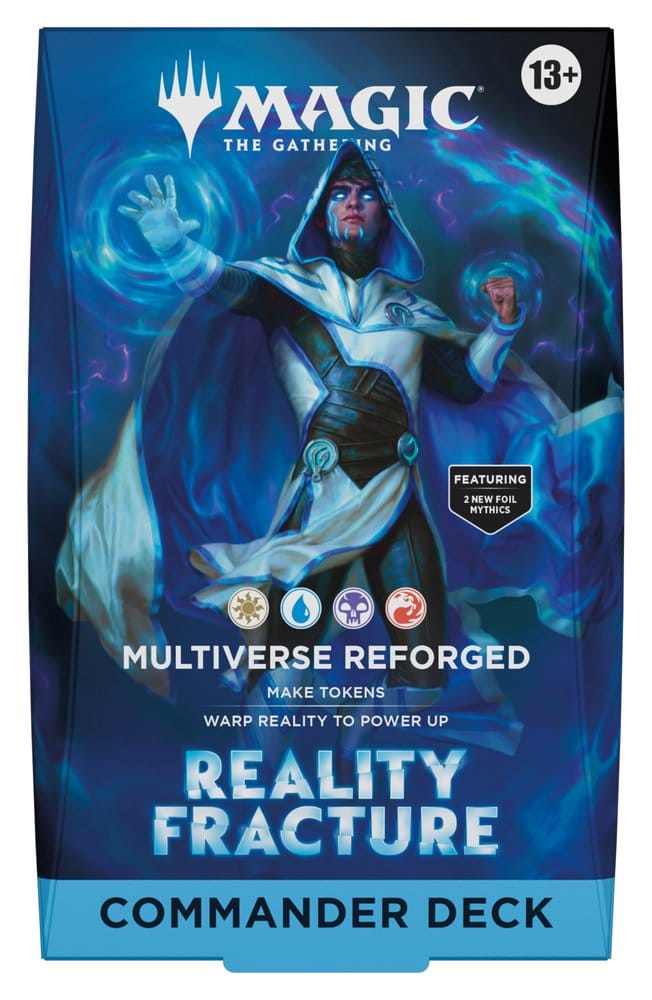 Magic the Gathering Reality Fracture Commander Deck Multiverse Reforged Assortment (4) englisch
