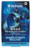 Magic the Gathering Zersplitterte Realität Commander Deck Multiverse Reforged Assortment (4) deutsch