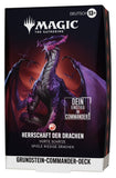 Magic the Gathering Grundstein-Commander-Decks Umkarton (5) deutsch
