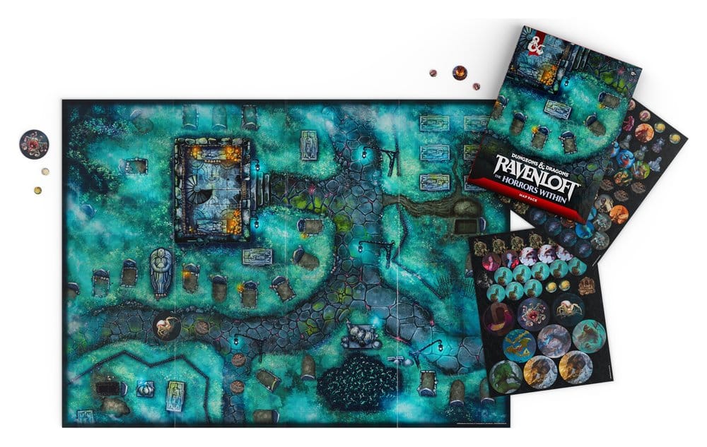 Dungeons & Dragons RPG Ravenloft: The Horrors Within Kartenpaket *Englische Version*