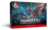 Dungeons & Dragons RPG Referenzkarten: Monster (Furchterregend und Wild) *Englische Version*