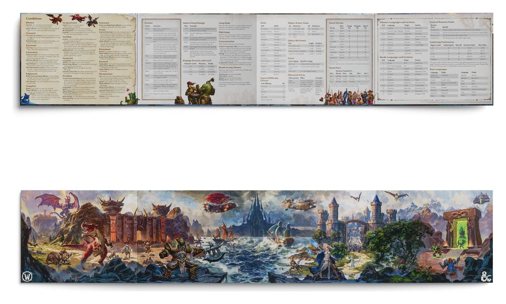Dungeons & Dragons RPG World of Warcraft Spielleiterschirm *Englische Version*