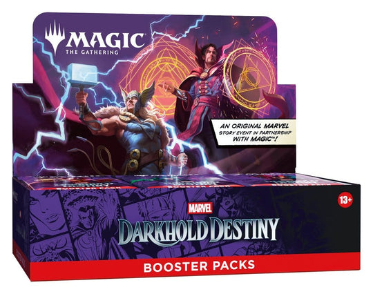 Magic the Gathering Marvel: Darkhold Destiny Play-Booster Display (30) englisch