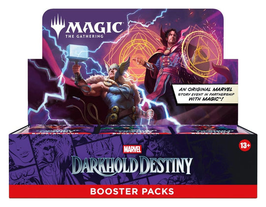 Magic the Gathering Marvel: Darkhold Destiny Play-Booster Display (30) englisch
