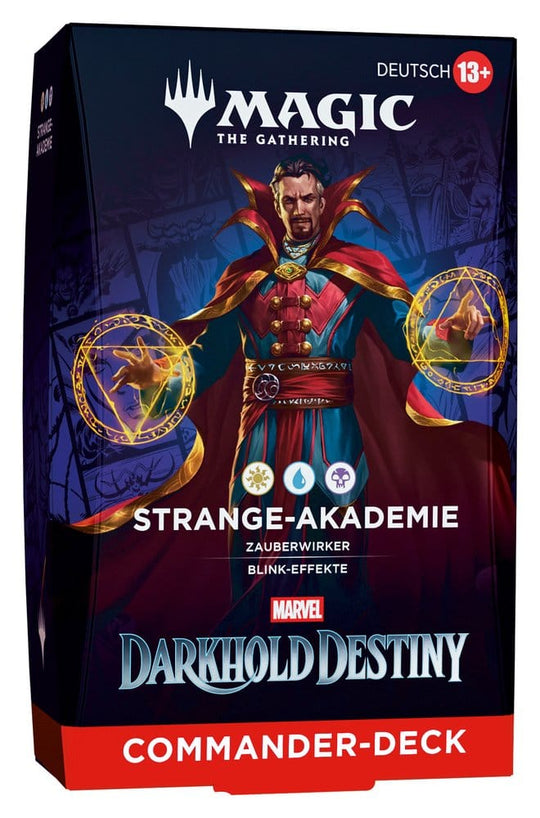 Magic the Gathering Marvel: Darkhold Destiny Commander-Decks Umkarton (4) deutsch