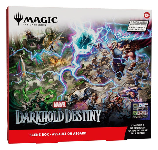 Magic the Gathering Marvel: Darkhold Destiny Szenenboxen Display (4) englisch