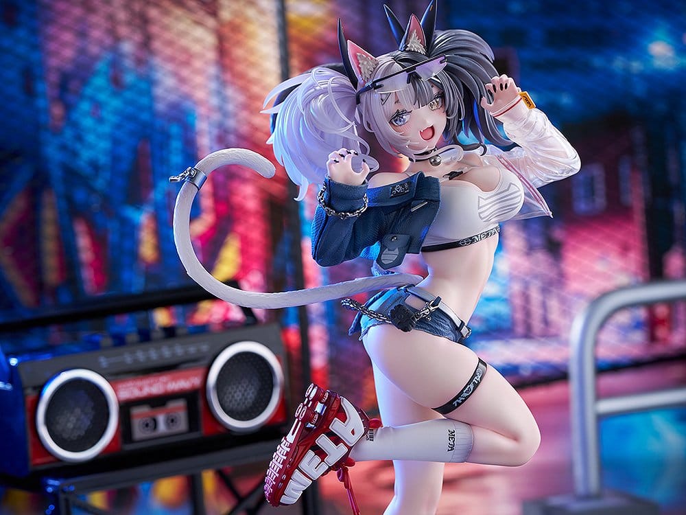 Original Character Figur 1/7 Melterna Girl: Metako Illustration by Neko Metal 23 cm