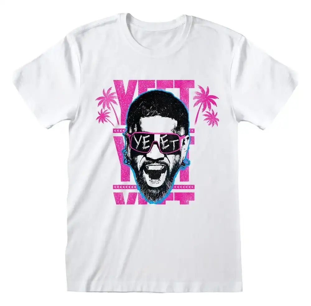WWE T-Shirt Yeet White Größe S