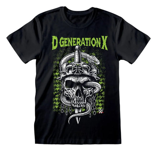 WWE T-Shirt D Generation X Black Größe L