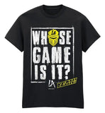 WWE T-Shirt Who's Game Is It Black Größe L