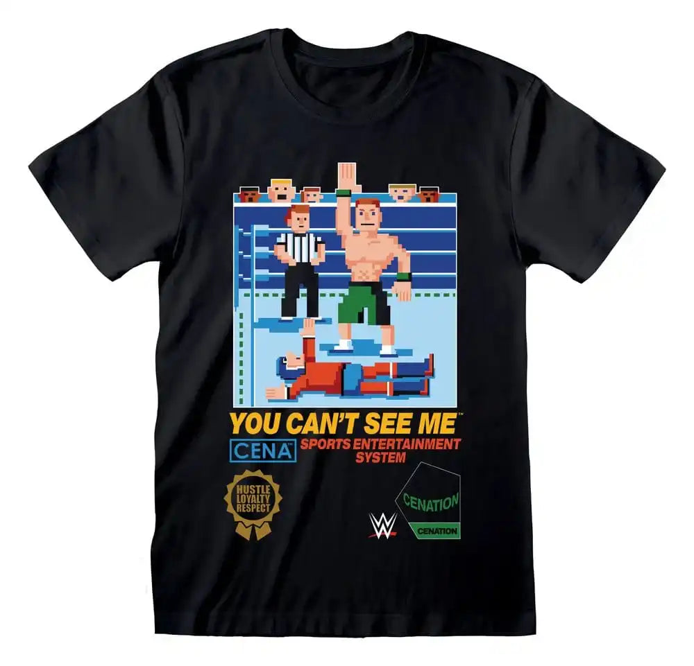 WWE T-Shirt Cena Can't See Me Black Größe S