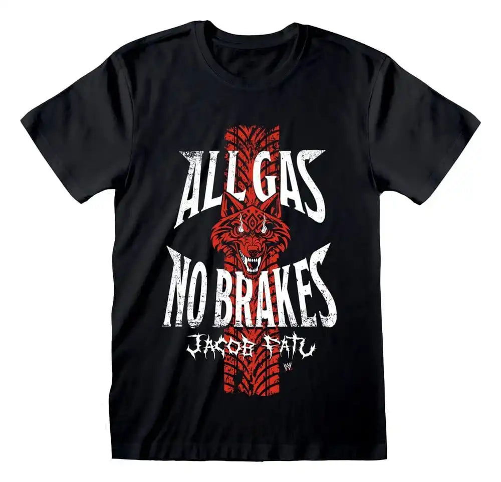 WWE T-Shirt All Gas Black Größe L
