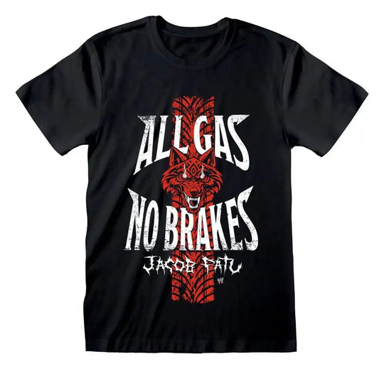 WWE T-Shirt All Gas Black Größe M
