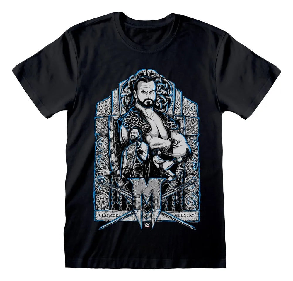 WWE T-Shirt Drew Black Größe S