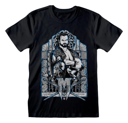 WWE T-Shirt Drew Black Größe S