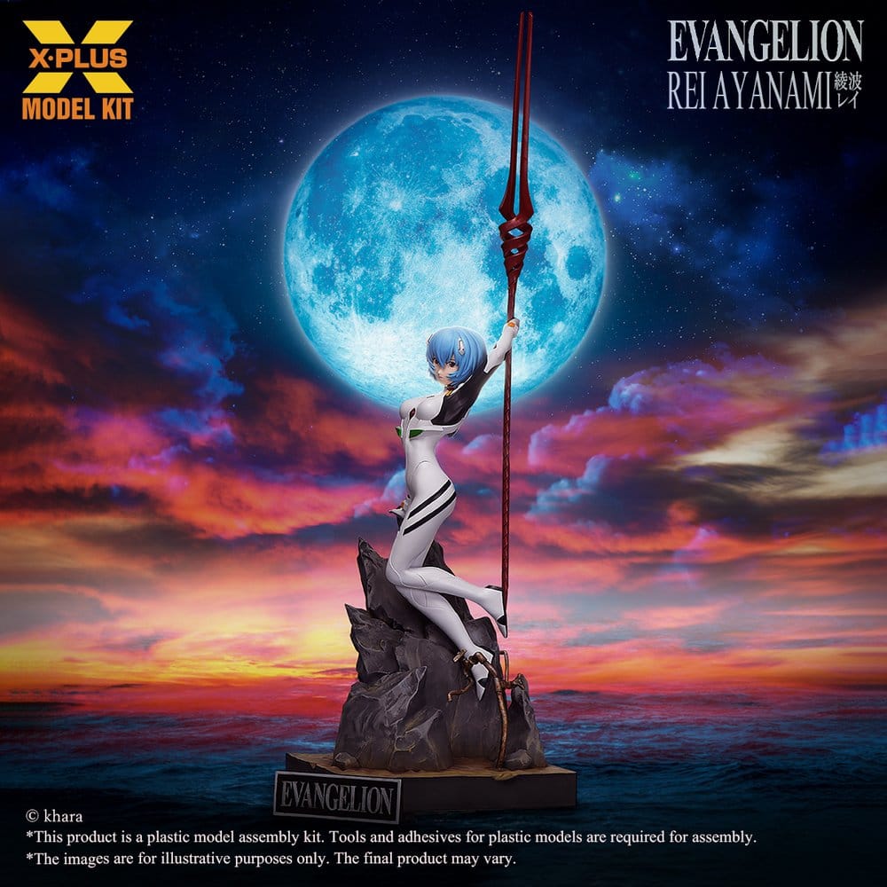 Evangelion Plastic Model Kit 1/8 Rei Ayanami 20 cm (Reproduction)