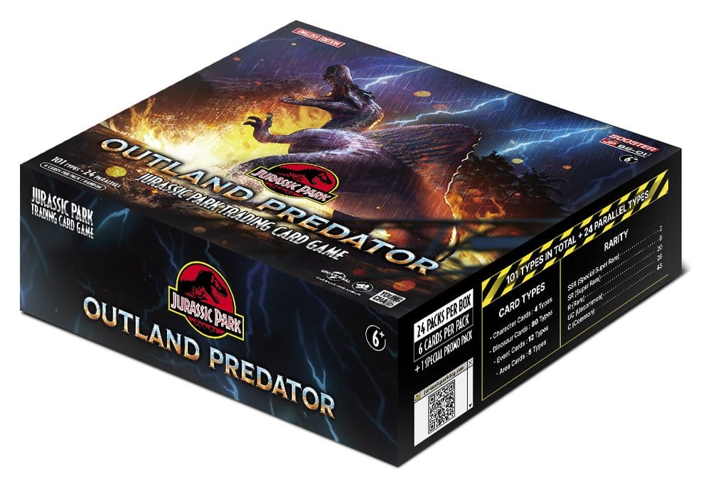 Jurassic Park TCG Outland Predator Booster Packs Display (24) *Englische Version*