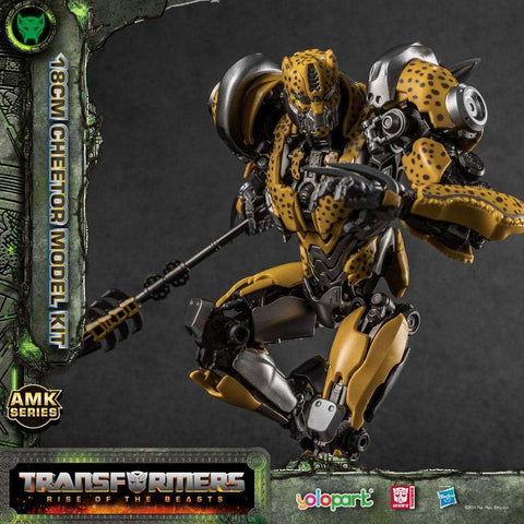 Transformers Rise of the Beasts AMK Series Plastic Model Kit Cheetor 22 cm