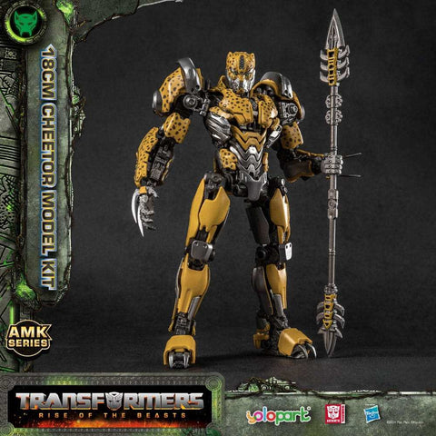 Transformers Rise of the Beasts AMK Series Plastic Model Kit Cheetor 22 cm