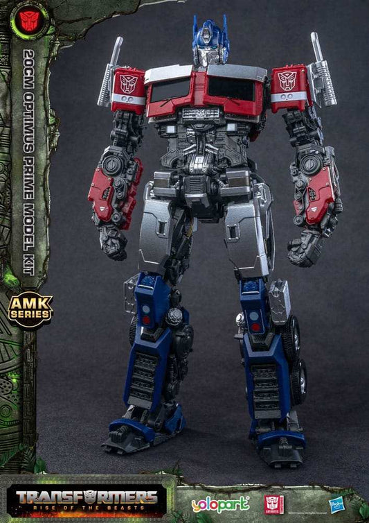 Transformers Rise of the Beasts AMK Series Plastic Model Kit Optimus Prime 20 cm