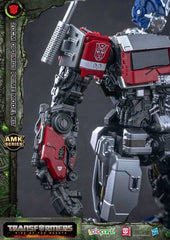 Transformers Rise of the Beasts AMK Series Plastic Model Kit Optimus Prime 20 cm