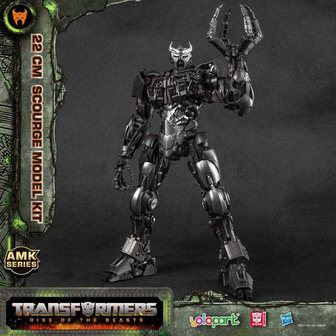 Transformers Rise of the Beasts AMK Series Plastic Model Kit Scourge 22 cm